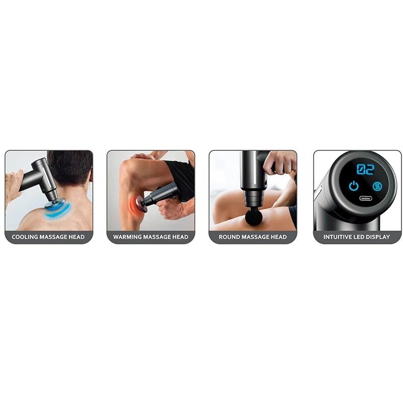 Miniatura 4 de Pistola Masajeador Fascial Gun Con Frío